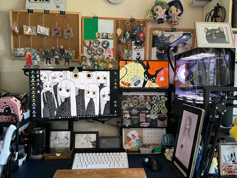 オシャレより趣味なPC作業デスク