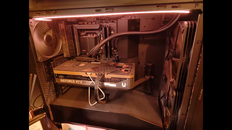 メインPCの写真